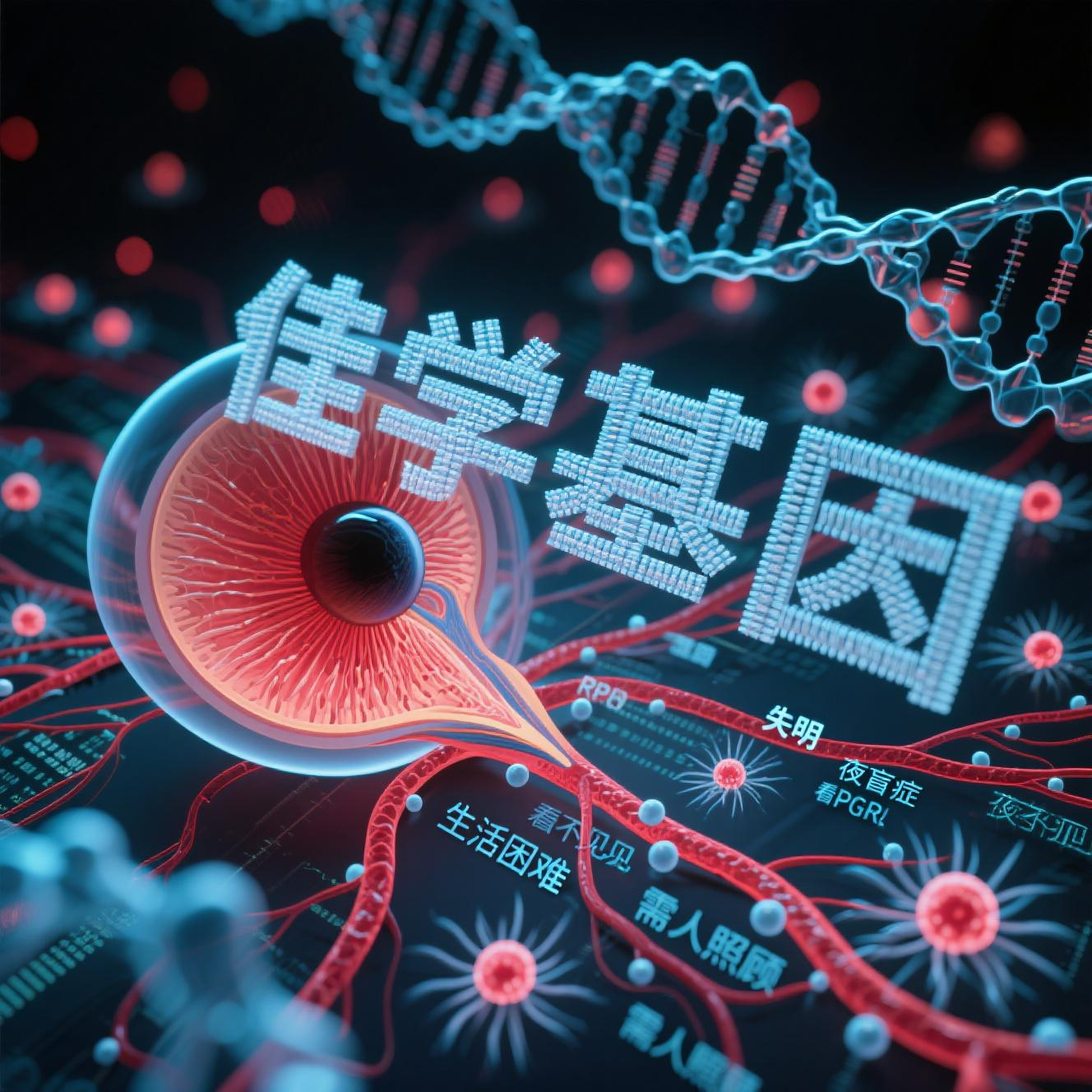 【太阳成tyc234cctyc基因检测】基因解码：非综合征性<font color='red'><font color='red'>视网膜</font><font color='red'>色素</font><font color='red'>变性</font></font>的基因解剖